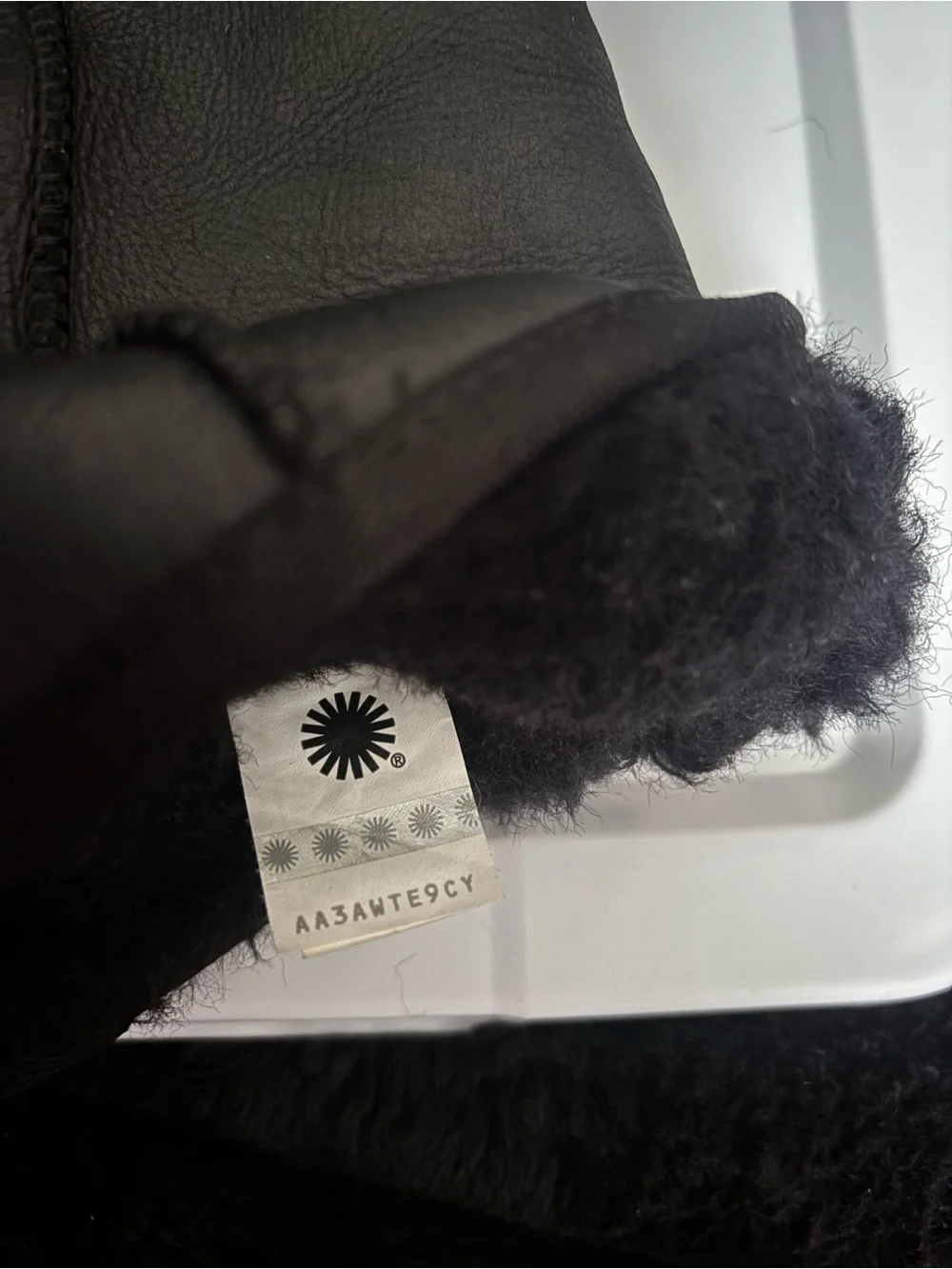 Women’s US 10 Black Leather UGG Boots
